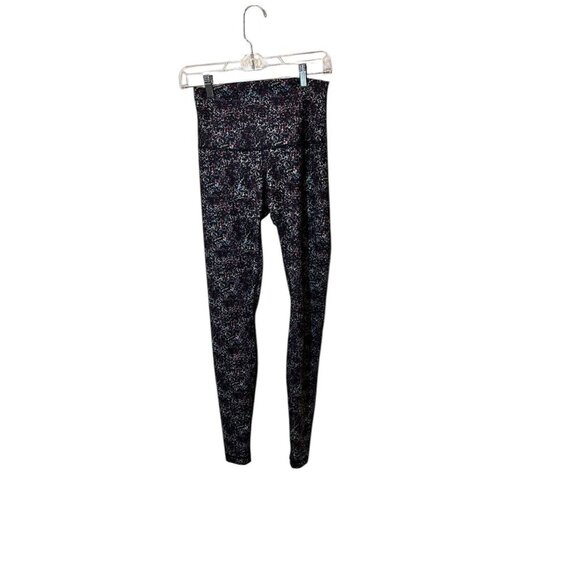 Lululemon Rocky Road Roll Down Wunder Leggings High-Waisted Multicolor Speckled - Picture 1 of 5